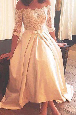 Robe de mariée dans l'eglise fermeutre eclair avec broderie fabuleux longue - Photo 1
