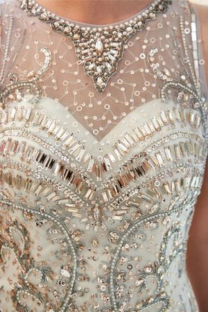 Meerjungfrau Stil Modisch Satin Attraktives Sittsames Ballkleid - Bild 8