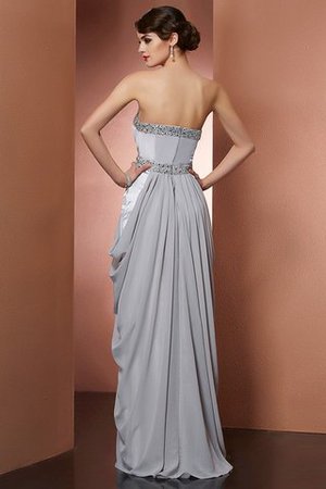 Robe de bal longue fermeutre eclair longueru au niveau de sol avec perle maillot - Photo 2