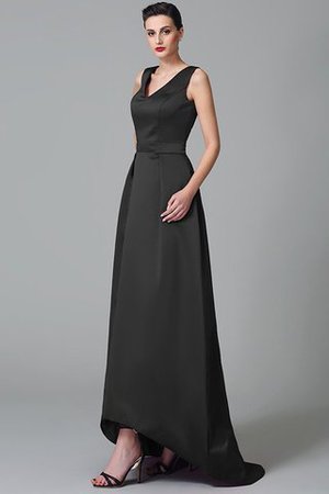 Vestido de Dama de Honor de Natural de Sin mangas de Volantes Adorno - Foto 2
