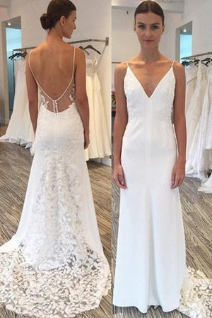 Abito da sposa affascinante a sala in raso semplice tubino conotta - Foto 1