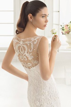 Robe de mariée intemporel décontracté impressioé sans empire en dentelle - Photo 3