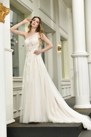 Ziemlich Garten Informelles Brautkleid mit Bordüre mit Natürlicher Taille - Bild 10