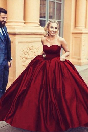 Vestido de Fiesta de Natural de Escote Corazón de Volante de Hermoso - Foto 2