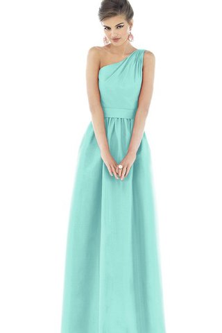 Robe demoiselle d'honneur sexy long avec zip a-ligne - Photo 2