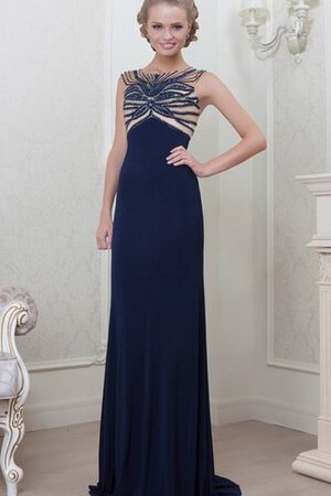 Sencillo Vestido de Fiesta de Corte-A de Espalda con ojo de cerradura de Hasta el suelo - Foto 1