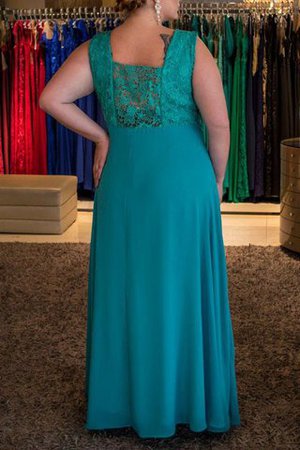 Prinzessin XXL Ärmelloses V-Ausschnitt Bodenlanges Ballkleid - Bild 2