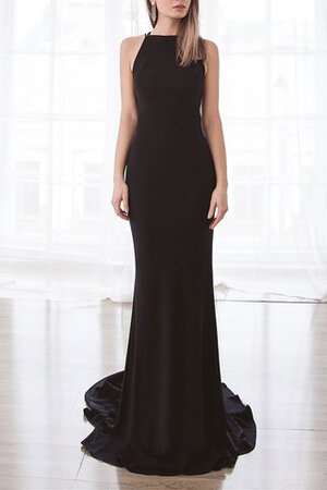 Enges Satin Zart Normale Taille Bodenlanges Abendkleid - Bild 1