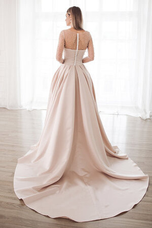 Abito da sposa a terra oscillare a sala scintillante lungo a-line - Foto 2