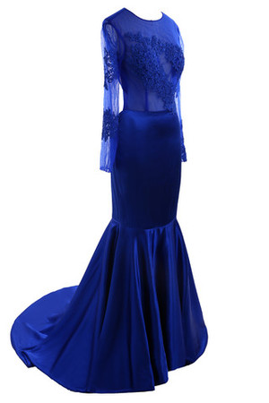 Strand Dom bodenlanges modisches schwingendes Brautmutterkleid ohne Taille - Bild 3