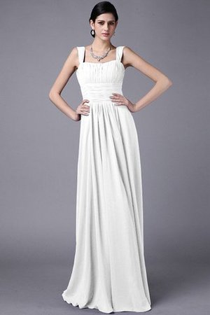 Plissiertes Reißverschluss Anständiges Bodenlanges Brautjungfernkleid aus Chiffon - Bild 29