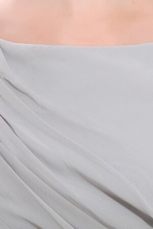 Robe demoiselle d'honneur simple courte informel avec sans manches fermeutre eclair - Photo 5