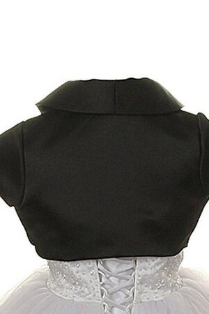 Robe de cortège enfant pailleté ligne a avec jacket bandouliere spaghetti manche nulle - Photo 2
