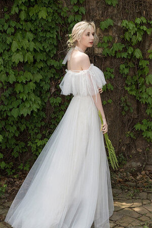 Robe de mariée joli ligne a de princesse exclusif majestueux - Photo 4