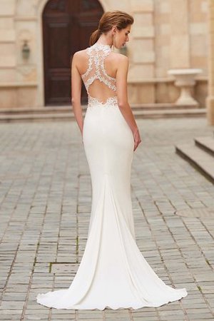 Vestido de Fiesta de Corte Sirena de Sin mangas de Escote con cuello Alto - Foto 2