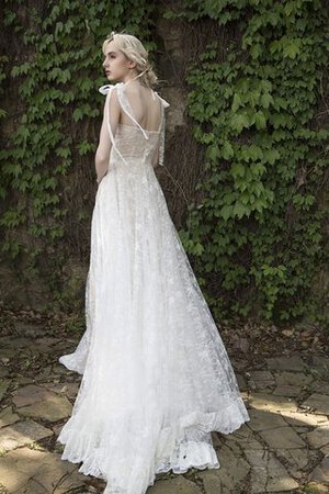 Robe de mariée incroyable fermeutre eclair en plage a-ligne serieuse - Photo 7