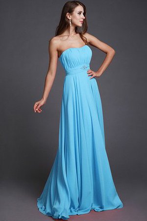 Abito da Damigella Principessa in Chiffon A-Line Cerniera Naturale - Foto 7