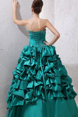Duchesse-Linie gerüschtes trägerlos Quinceanera Kleid mit kreuz mit Rüschen - Bild 3