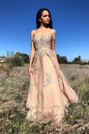 Robe de bal au bord de la mer délicat manche nulle en plein air naturel - Photo 3