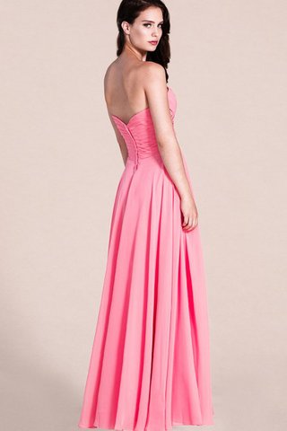 Robe demoiselle d'honneur plissage facile derniere tendance distinguee ligne a - Photo 2