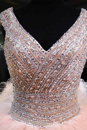 Formal Vestido de Fiesta en Tul de Excelente de Cordón - Foto 2