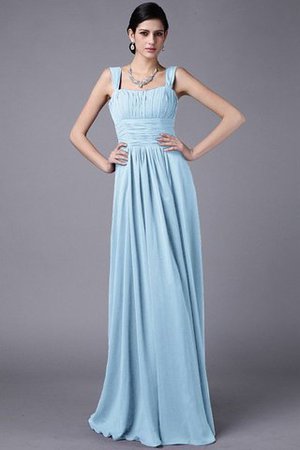 Plissiertes Reißverschluss Anständiges Bodenlanges Brautjungfernkleid aus Chiffon - Bild 16