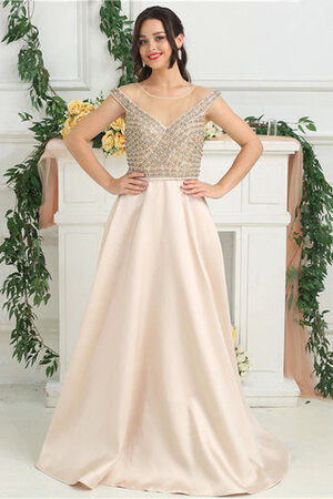 Elegante Vestido de Fiesta de Largo de Moda con Perlas - Foto 1