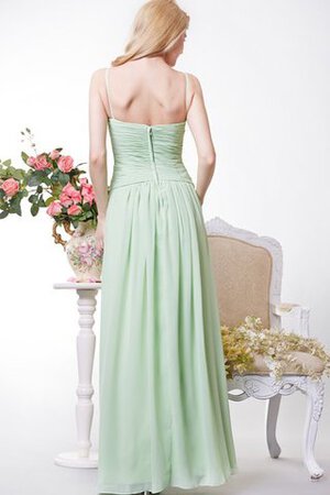 Abito da Damigella Senza Maniche con Piega in Chiffon A-Line moda Conotta - Foto 3