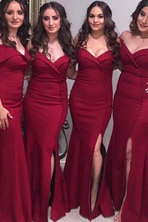 Vestido de Dama de Honor de Corte Recto de Increíble de Sin mangas - Foto 1