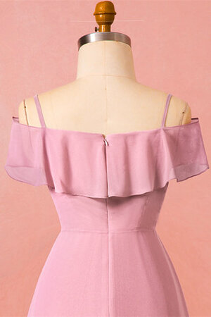 Robe de bal avec sans manches bretelles spaghetti magnifique longue naturel - Photo 5