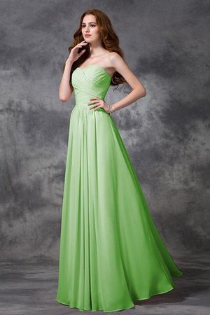 Vestido de Dama de Honor de Corte princesa de Hasta el suelo de Volantes Adorno - Foto 26