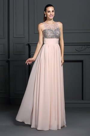 Bateau Ausschnitt Empire Taille Prinzessin A Linie Sittsames Abendkleid - Bild 1