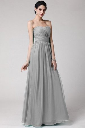 Robe demoiselle d'honneur plissage longue au drapée fermeutre eclair de fourreau - Photo 28