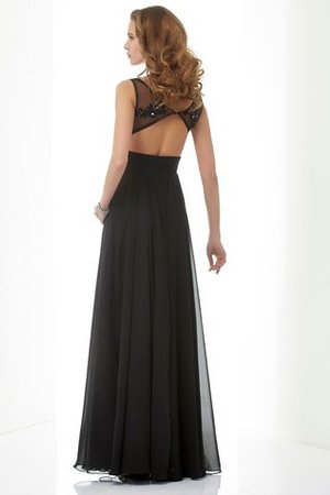 Abito da Sera in Chiffon Lungo A-Line Largo Bretelle Principessa - Foto 2