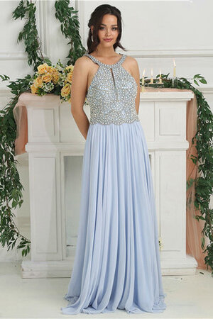 Vestido de Fiesta de Corte-A de Moda de Abalorio de Sin mangas - Foto 1