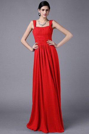 Plissiertes Reißverschluss Anständiges Bodenlanges Brautjungfernkleid aus Chiffon - Bild 22