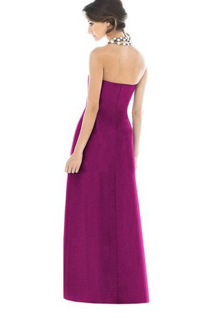 Robe demoiselle d'honneur poches de bustier longueru au niveau de sol - Photo 2