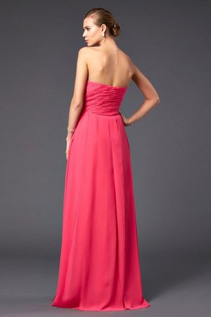 Robe de bal longue de tour de ceinture en haute de lotus en chiffon collant - Photo 2