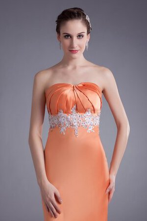 Robe de soirée long ligne a de bustier avec sans manches - Photo 5