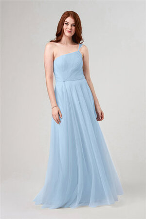 Robe demoiselle d'honneur onirique silhouette asymétrique solennel moderne naturel - Photo 1