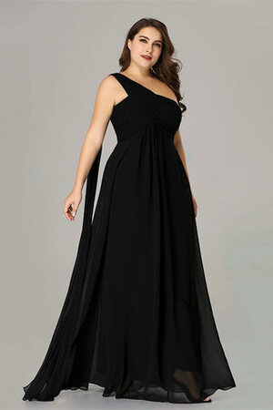 Robe de bal en chiffon ruchés longs en satin extensible étourdissant longue - Photo 10