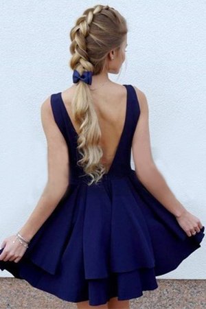 Vestido de 15 años de Corte-A de Natural de único de Corto - Foto 2