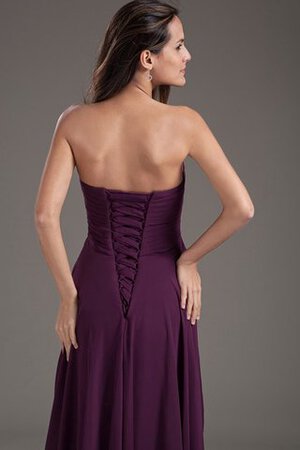 Elegante Vestido de Dama de Honor de Corte-A de Cordón de Escote Corazón - Foto 7