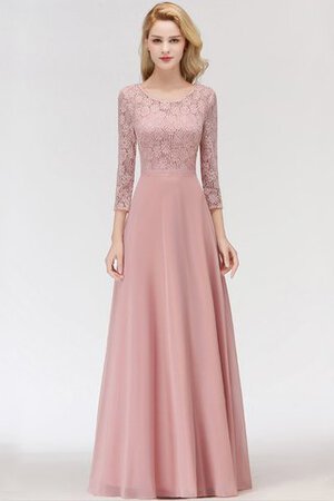 Robe de bal avec chiffon accrocheur avec ruban romantique longue - Photo 3