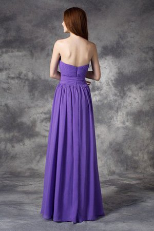 Robe demoiselle d'honneur longue naturel avec chiffon fermeutre eclair manche nulle - Photo 30