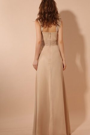 Robe de soirée elégant en chiffon ruché jusqu'au sol - Photo 4