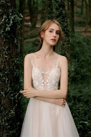 Robe de mariée v encolure fermeutre eclair avec bouton divin moderne - Photo 9