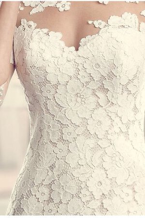 Robe de mariée romantique attirent luxueux femme branché de traîne moyenne - Photo 4