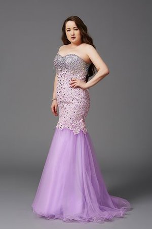 Robe de bal sexy longue de sirène lache avec perle - Photo 3