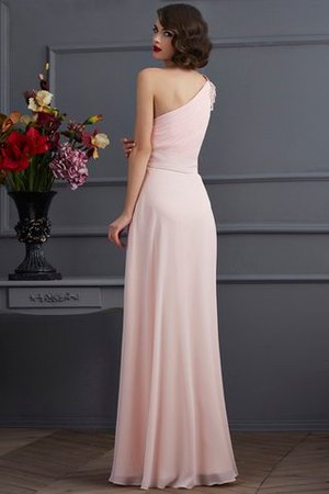 Ärmelloses Chiffon A-Line Prinzessin Modisches Abendkleid - Bild 2